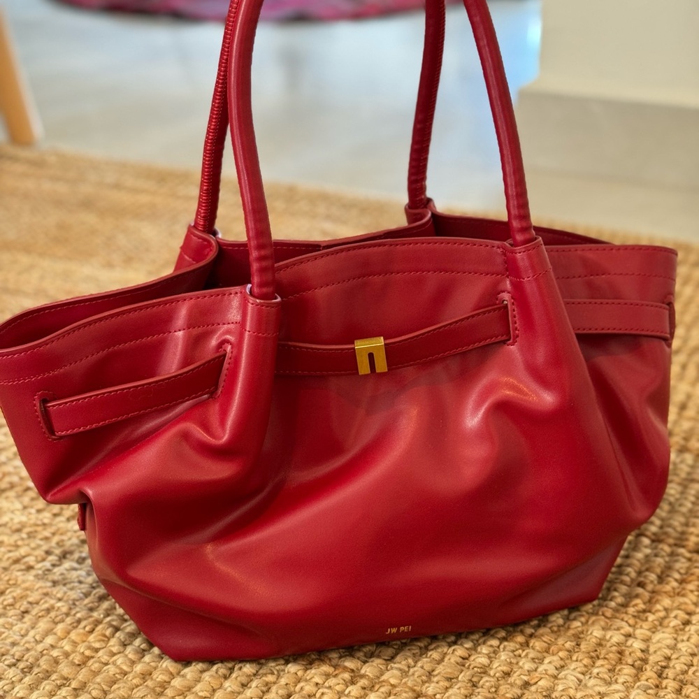 JW PEI Red Tote Bag
